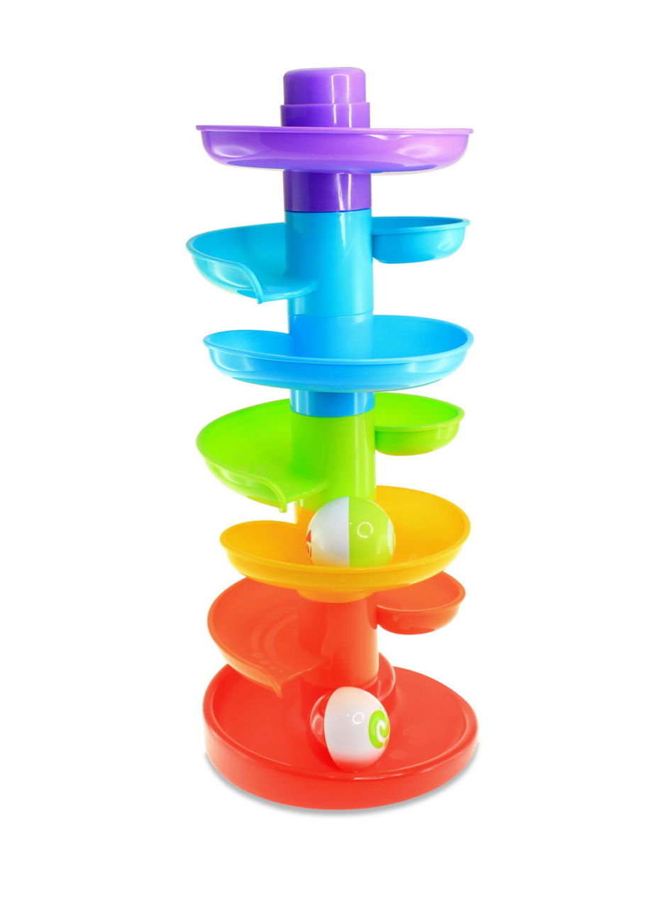 Set 3 in 1 - Autobuz cu sortator, cilindru & turnulet cu bile [3]