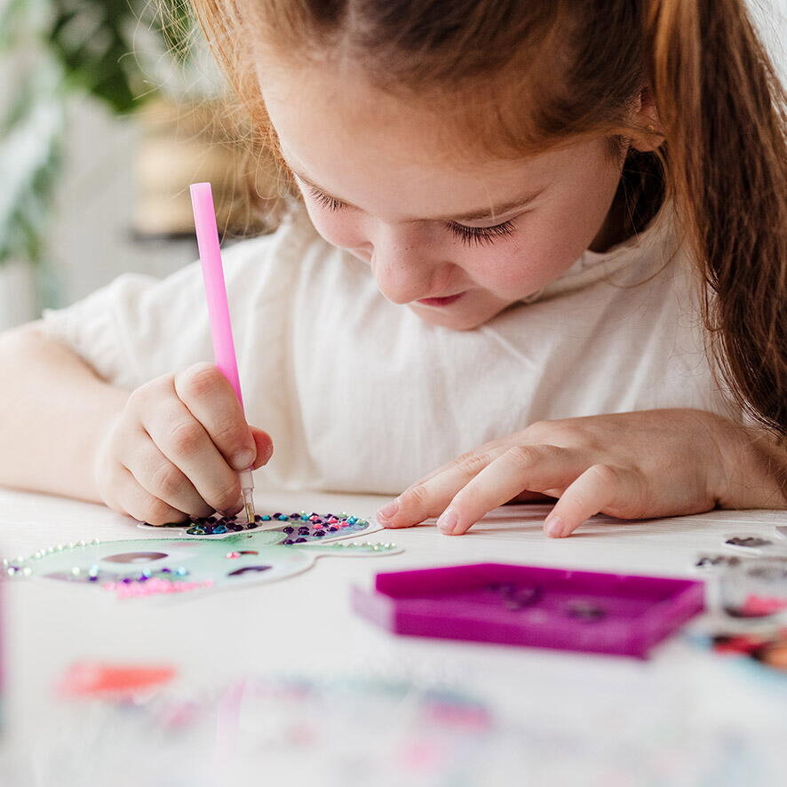 Set 3 in 1 Gabby's Dollhouse - Bratari, carioci de suflat & pictura cu diamante [14]