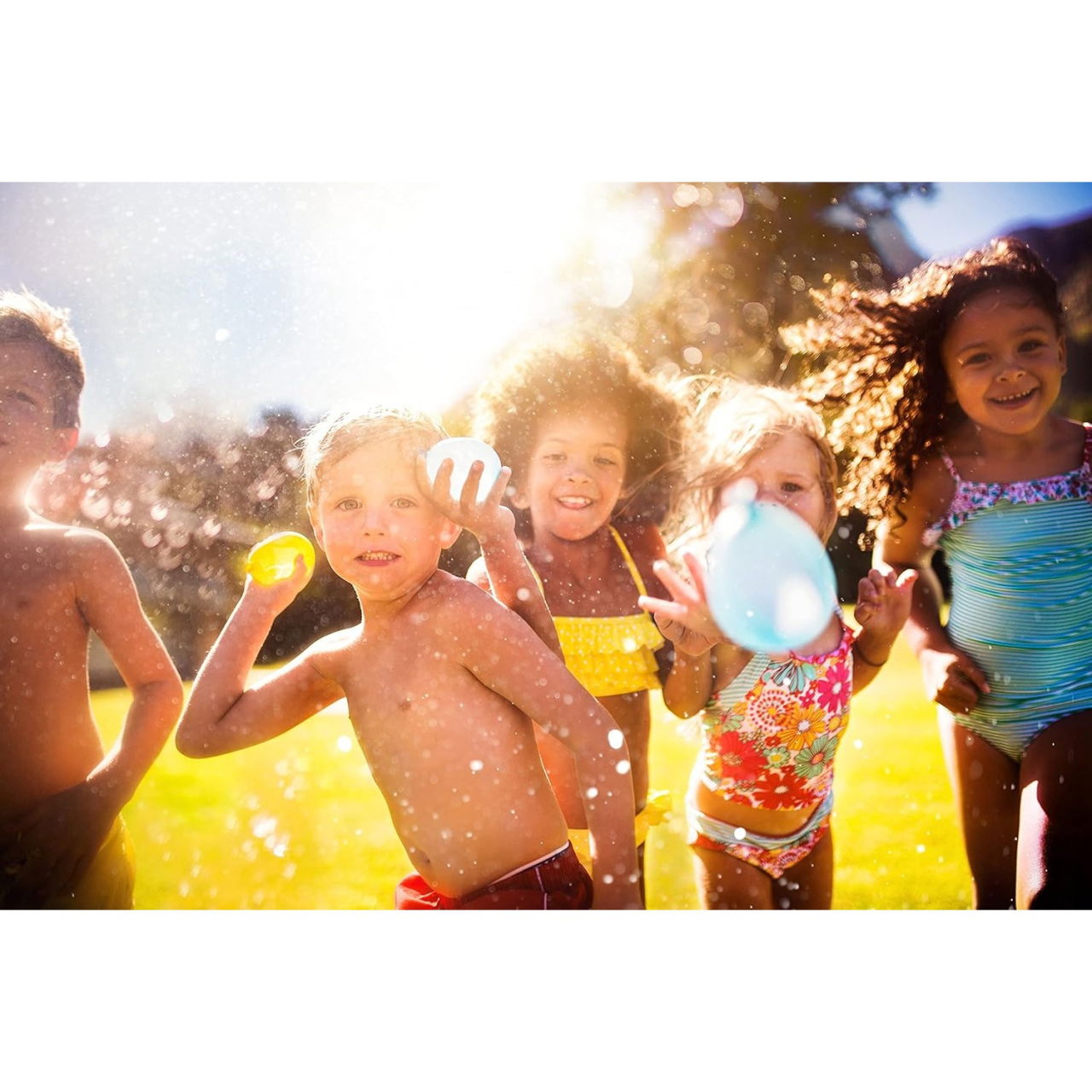 Set 300 de Baloane cu Apa, Flippy, Rezervor de Apa de Umplut, 1.5L, Autosigilate, 34 x 27 x 10 cm, Multicolor [3]