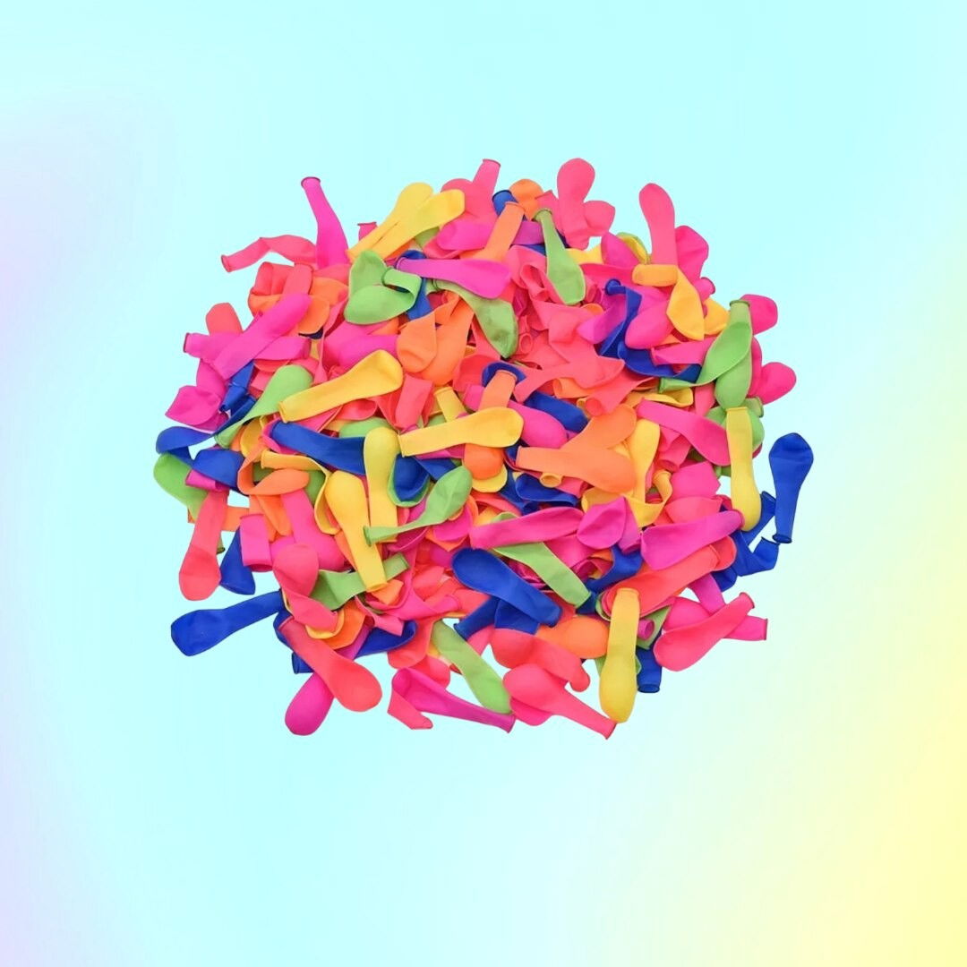 Set 300 de Baloane cu Apa, Flippy, Rezervor de Apa de Umplut, 1.5L, Autosigilate, 34 x 27 x 10 cm, Multicolor [6]