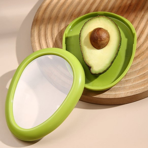 Set 4 Recipiente pentru Pastrarea Proaspata a Legumelor, Flippy, Cutii Portabile Sigilate Anti-oxidare, 4 Forme Diferite pentru Legume sau Fructe, Culori diferite [10]