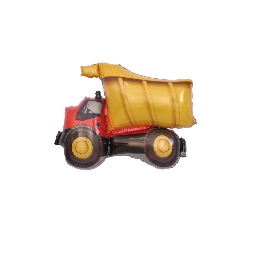 Set 5 Baloane Folie Metalizata, Flippy, Figurine Masini, 30 cm, Ambalaj Individual, Pai inclus, Umflare cu Aer sau Heliu, Multicolor [5]