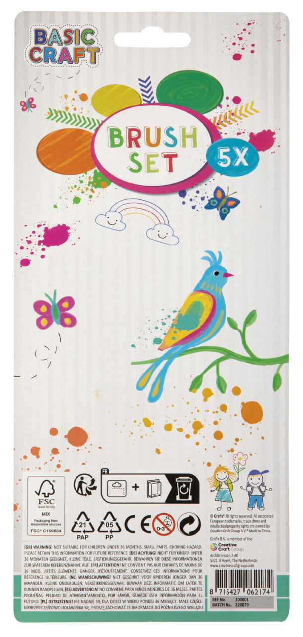 Set 5 pensule pentru pictura [2]