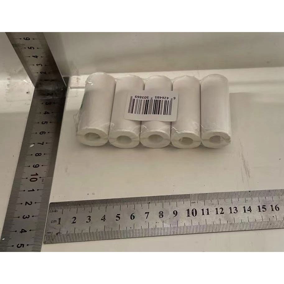 Set 5 Role de Hartie Termica Autocolanta, Flippy, pentru Mini Imprimanta Foto Portabila, Alb [2]