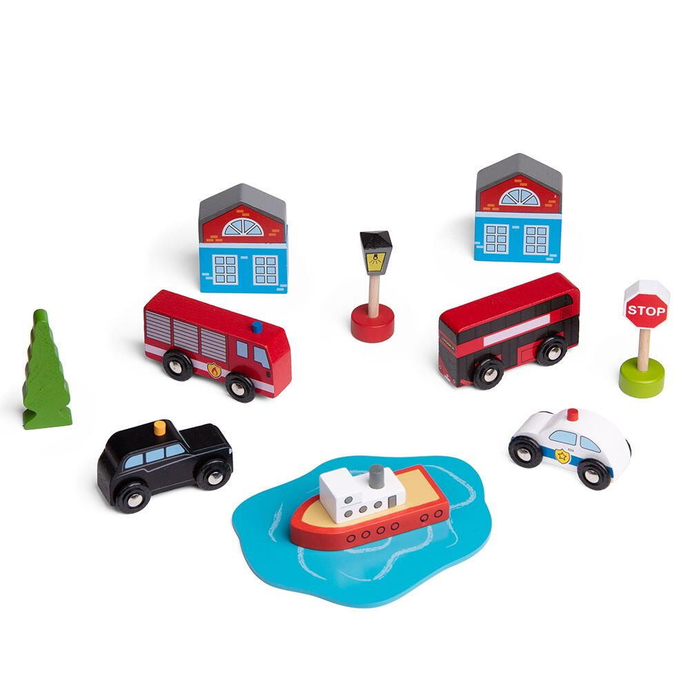 Set 5 vehicule din lemn [2]