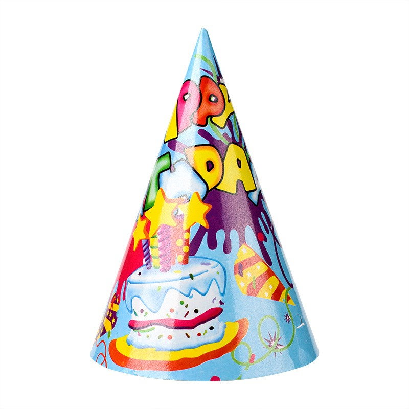 Set 6 Coifuri Happy Birthday, Flippy, Modele Diverse, pentru Petrecere, Tematica Aniversare, Multicolor [2]