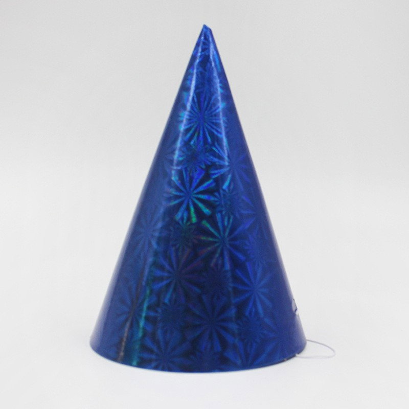 Set 6 Coifuri Metalizate, Flippy, pentru Petrecere, Tematica Aniversare, Albastru [3]