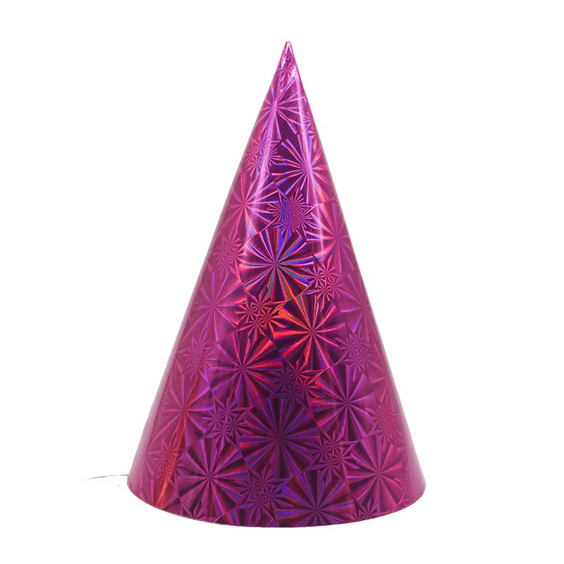 Set 6 Coifuri Metalizate, Flippy, pentru Petrecere, Tematica Aniversare, Roz [1]