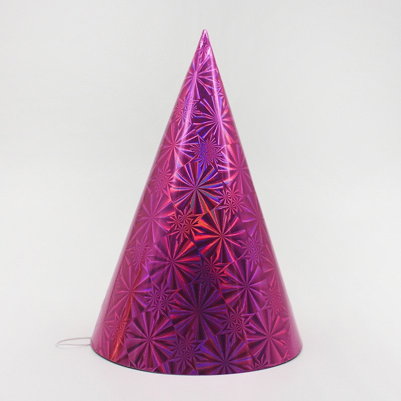 Set 6 Coifuri Metalizate, Flippy, pentru Petrecere, Tematica Aniversare, Roz [2]