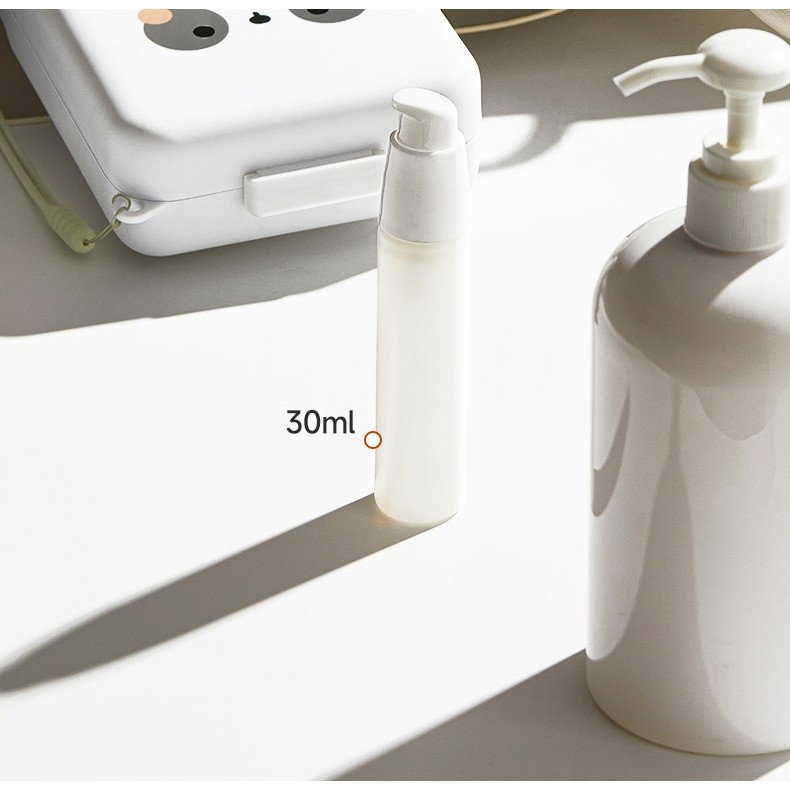 Set 7 Piese de Spalat/Uscat Biberoane, Flippy, Portabil, Peri de Silicon, pentru Tetine, Suzete, Biberoane, Paie, Cutie Inclusa, 16.8 x 12 x 5 cm, Model Catel, Albastru [4]