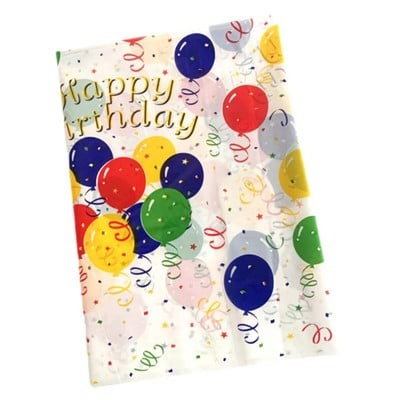 Set 9 Accesorii pentru Masa, Petrecere, Flippy, Model Happy Everyday, 78 buc, Multicolor [9]