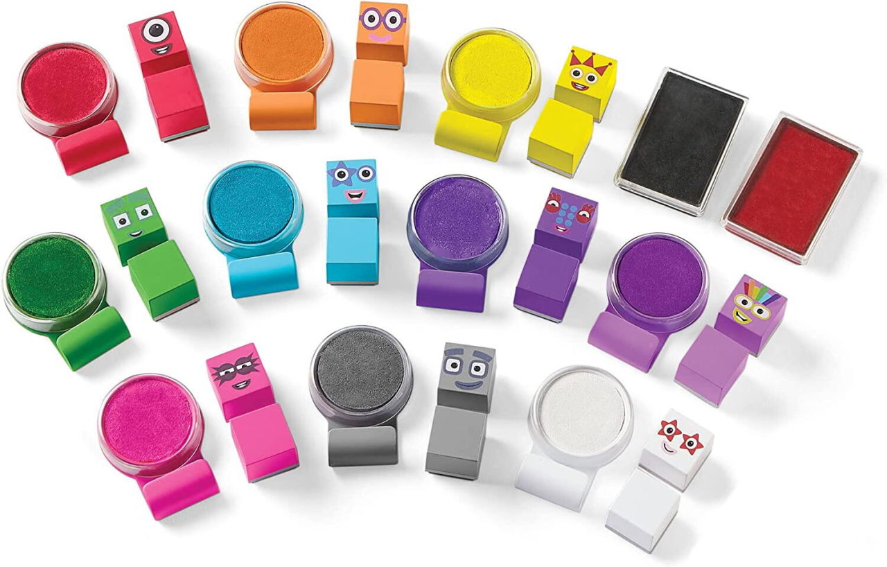 Set activitati cu stampile - Numberblocks [5]
