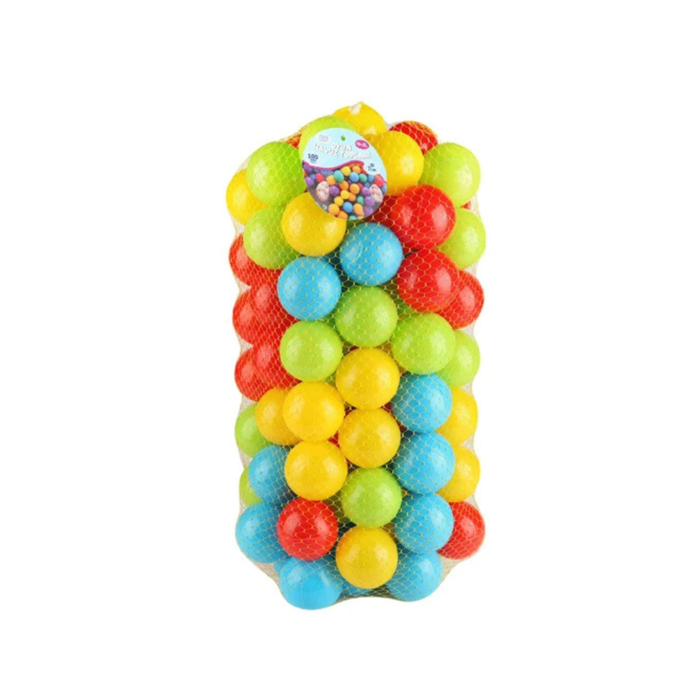 Set bile multicolore 100 buc - 7cm [2]