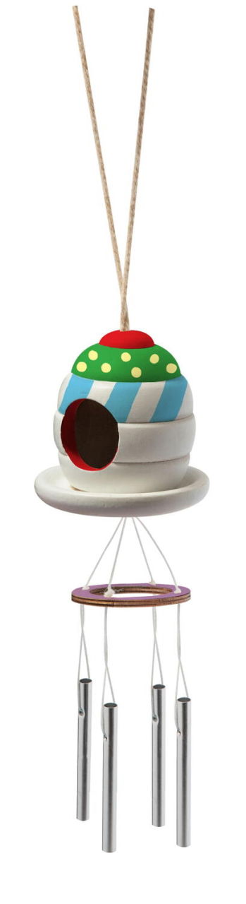 Set creativ - Casuta pasarilor cu clopotel de vant [4]