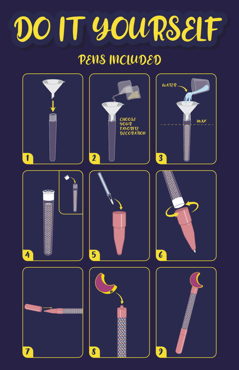 Set creativ cu penar - The Moon Academy [5]