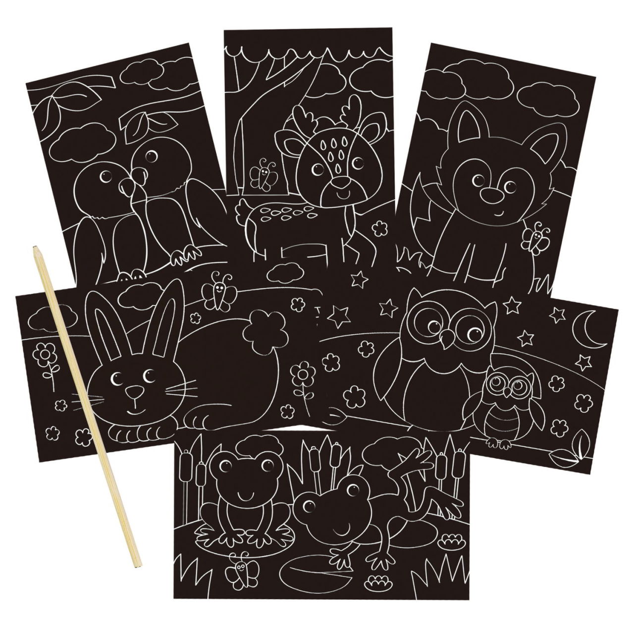 Set creativ de razuit - Animalute [3]