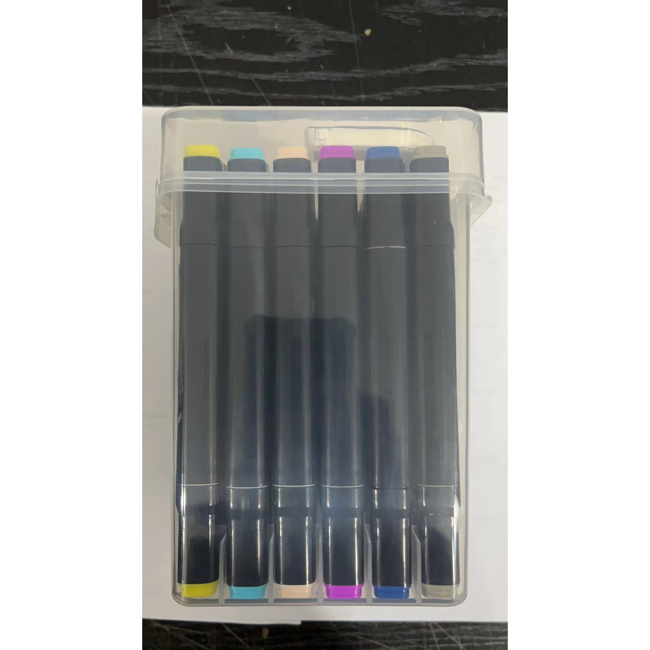 Set Cutie 48 Markere, Flippy, cu Alcool, Artist Markers, Cutie Plastic cu Maner, Flippy, Multicolor [9]