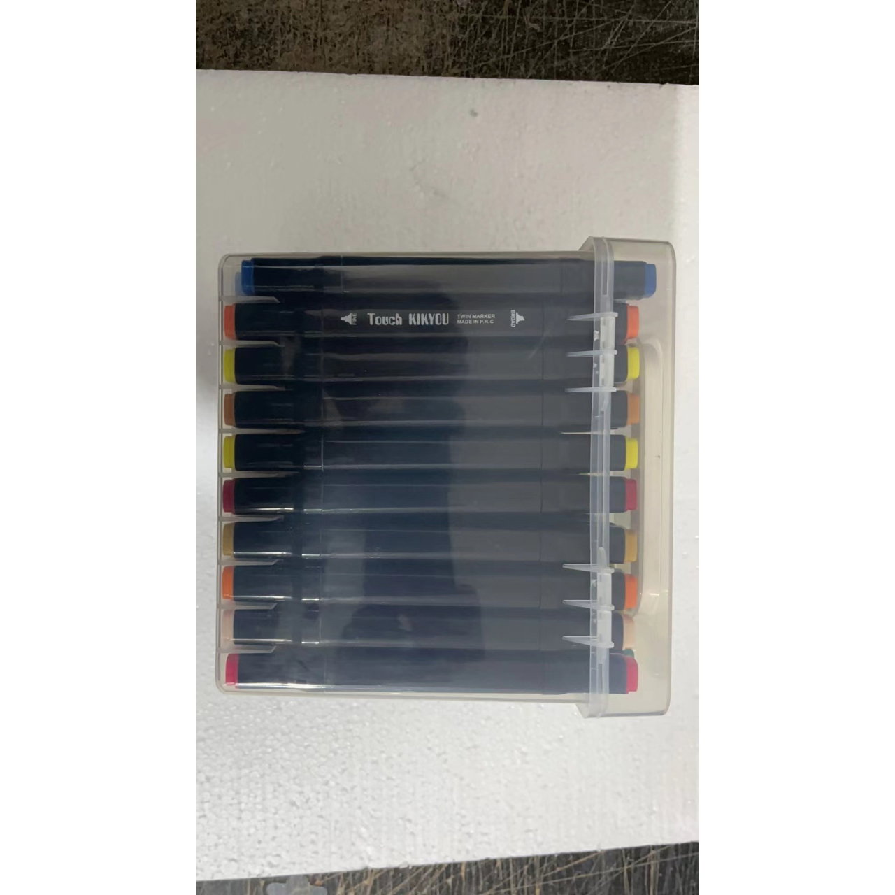 Set Cutie 60 Markere, Flippy, cu Alcool, Artist Markers, Cutie Plastic cu Maner, Flippy, Multicolor [10]