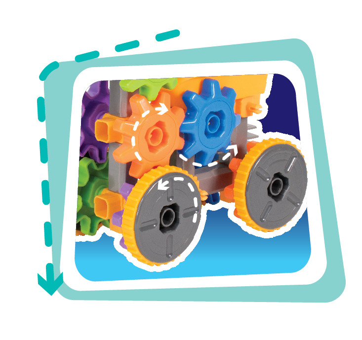 Set de constructie 3 in 1 STEM - Robotel & masinute saniter [2]