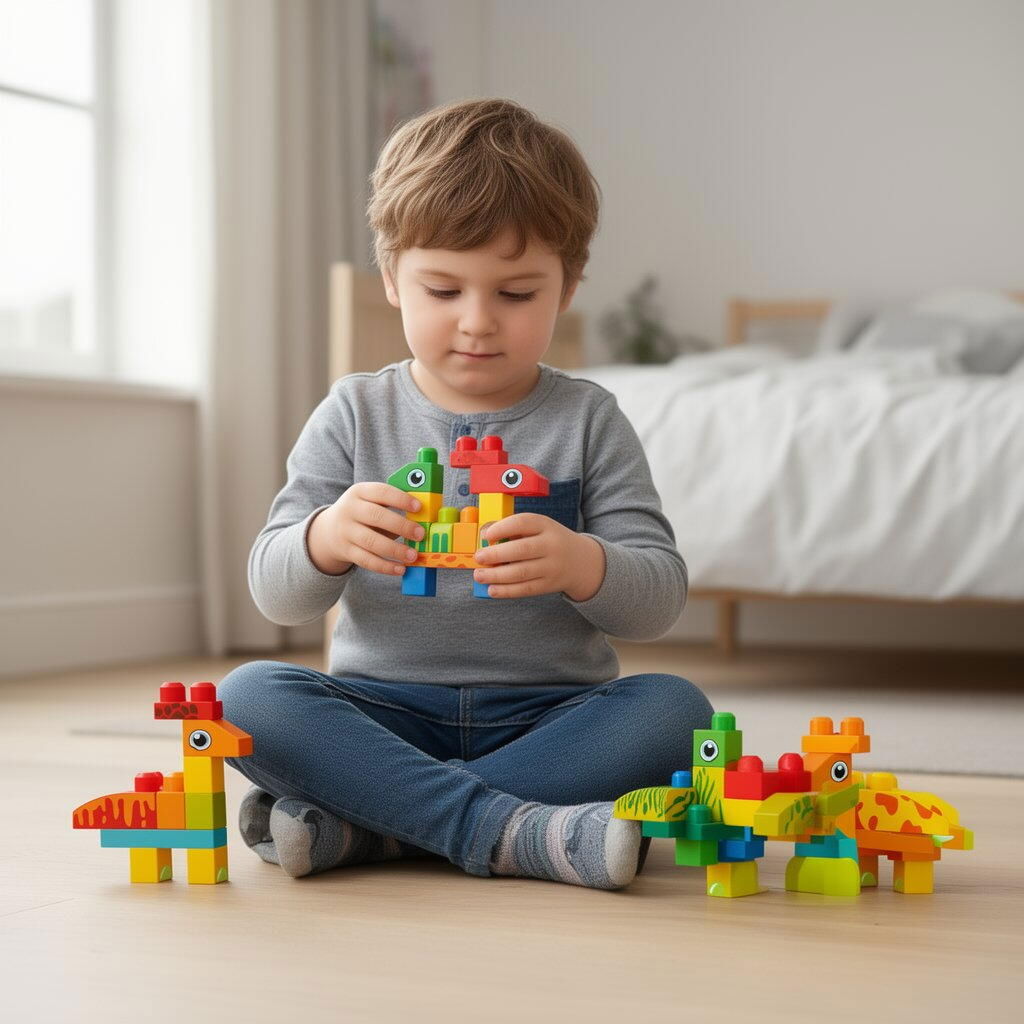 Set de constructie STEAM - Dinozauri haiosi (31 piese) [4]