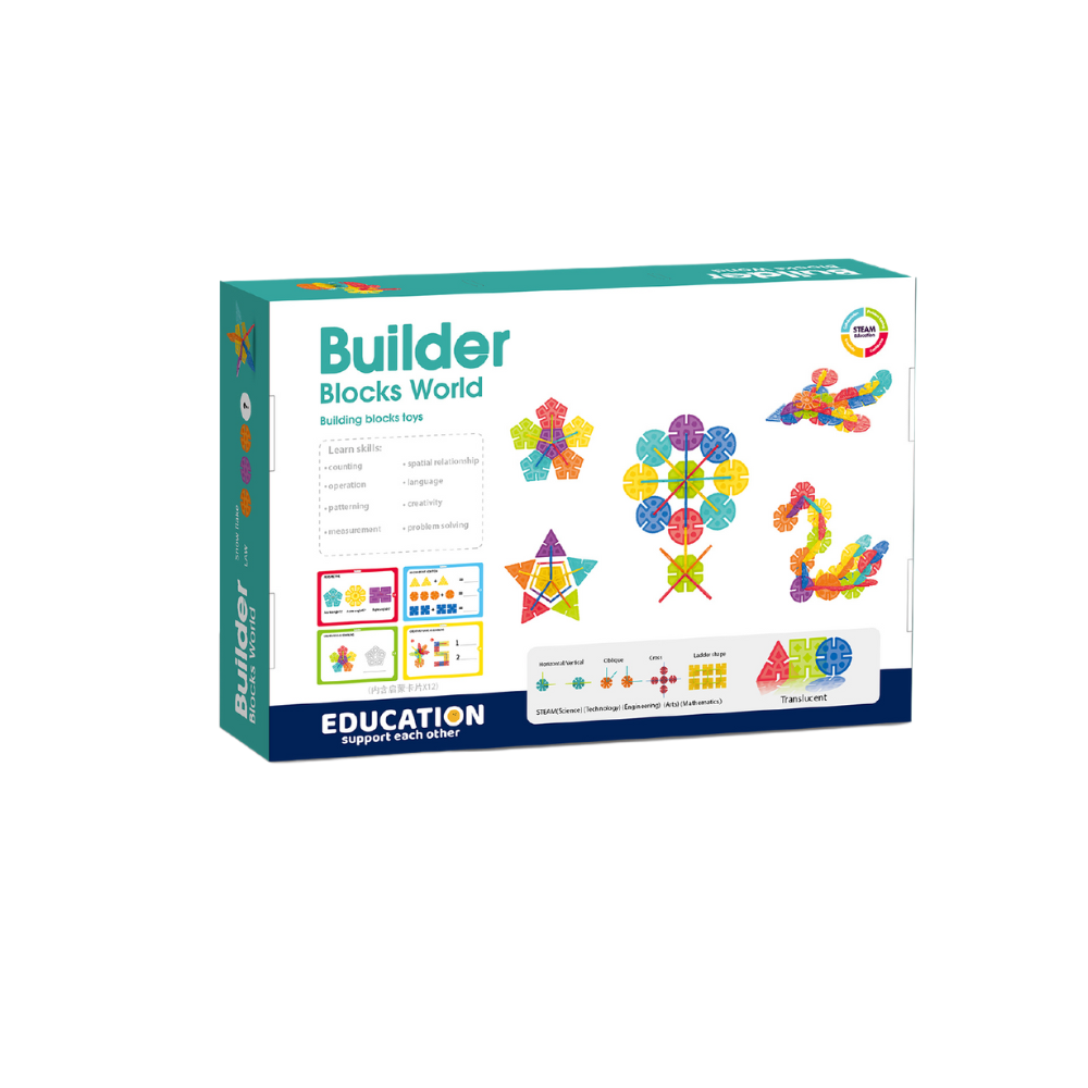 Set de constructie STEAM - Fulgi de zapada (112 piese) [4]