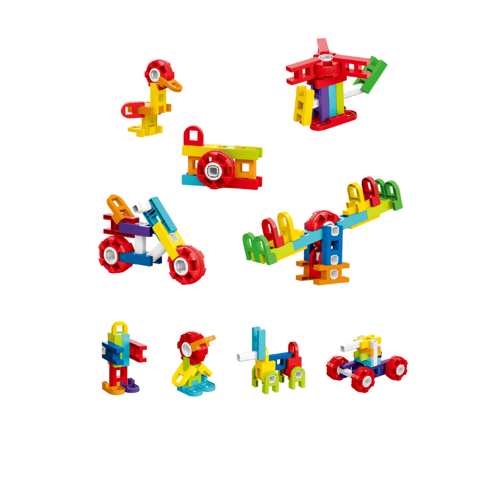 Set de constructie STEAM - Fun Blocks (26 piese) [2]
