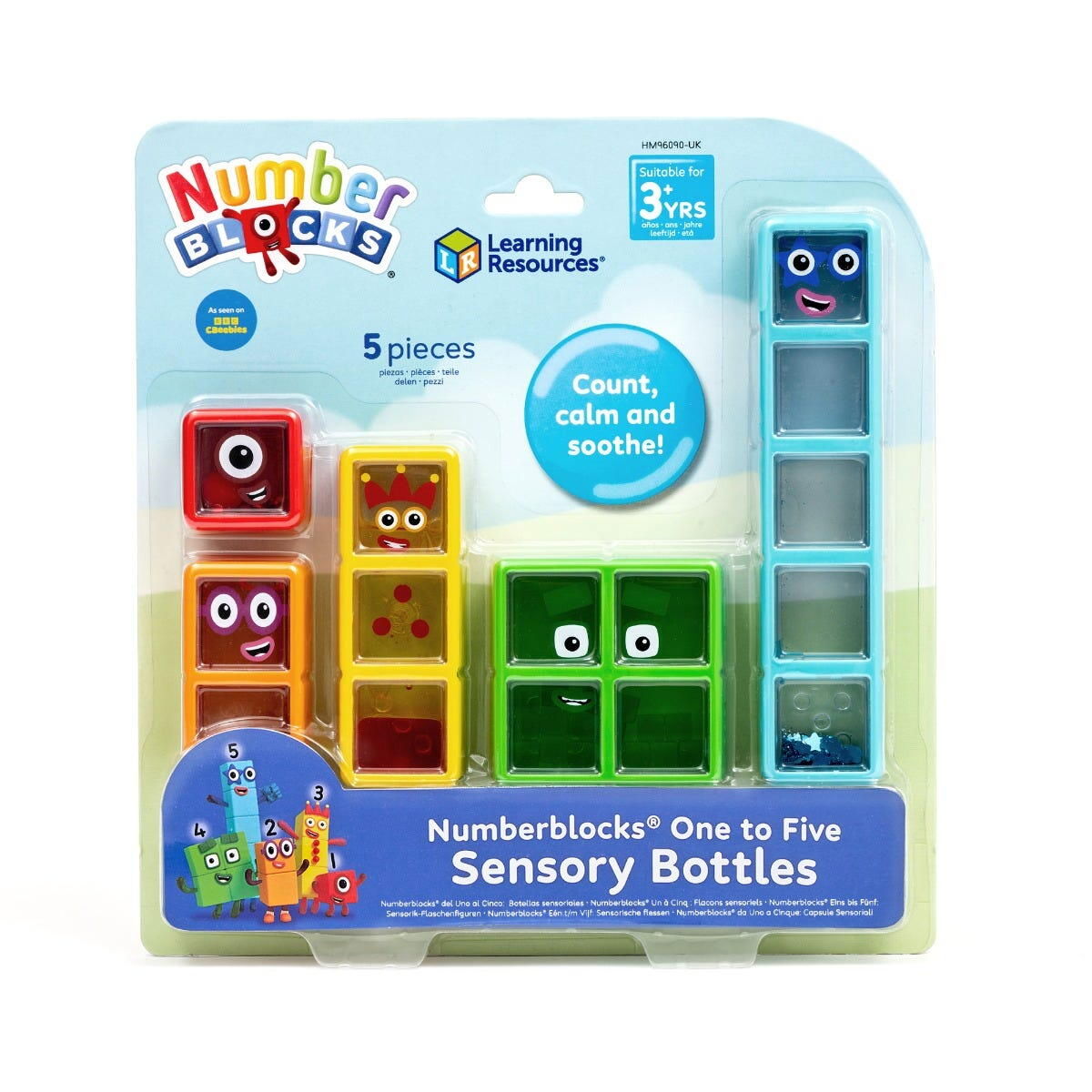Set eprubete senzoriale Numberblocks® - De la 1 la 5 [1]