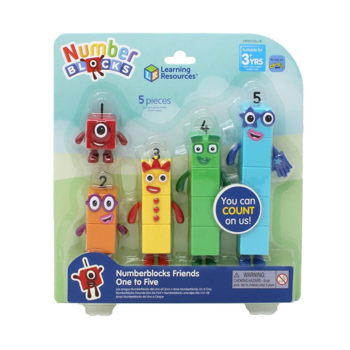 Set figurine Numberblocks - De la Unu la Cinci [2]