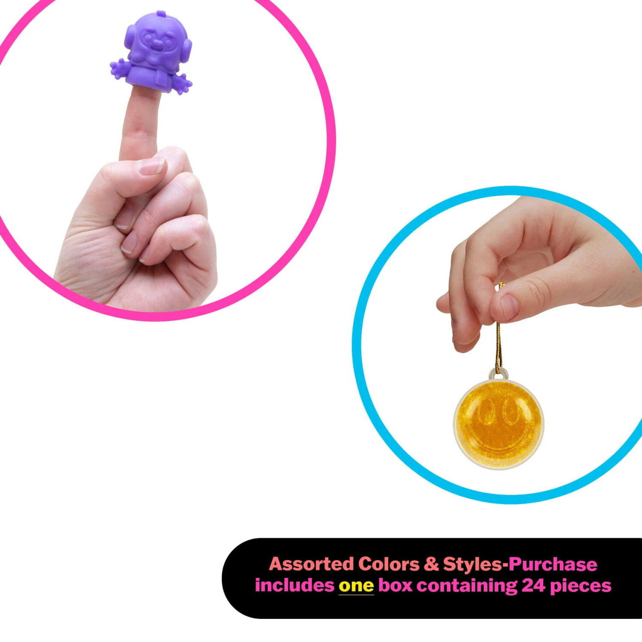 Set jucarii squishy colorate - 24 de surprize [2]