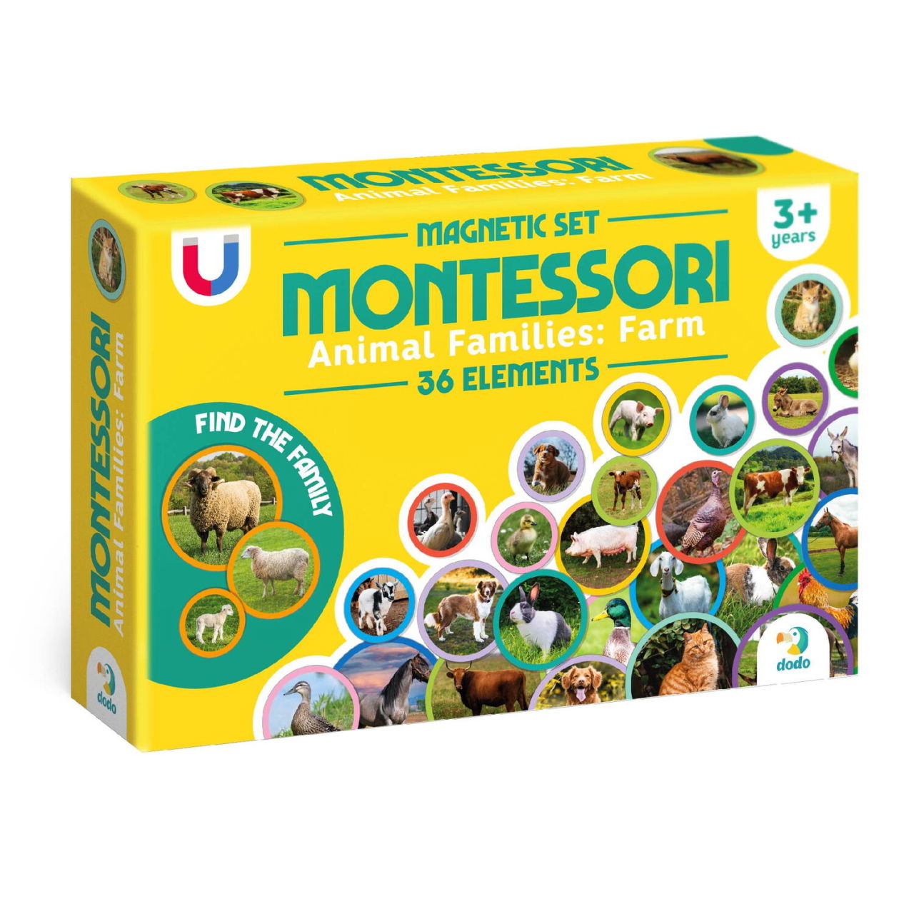 Set magneti Montessori - Animale de la ferma [1]