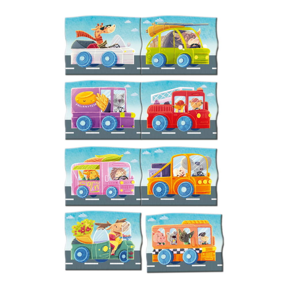 Set magnetic - Calatorie cu masina [3]