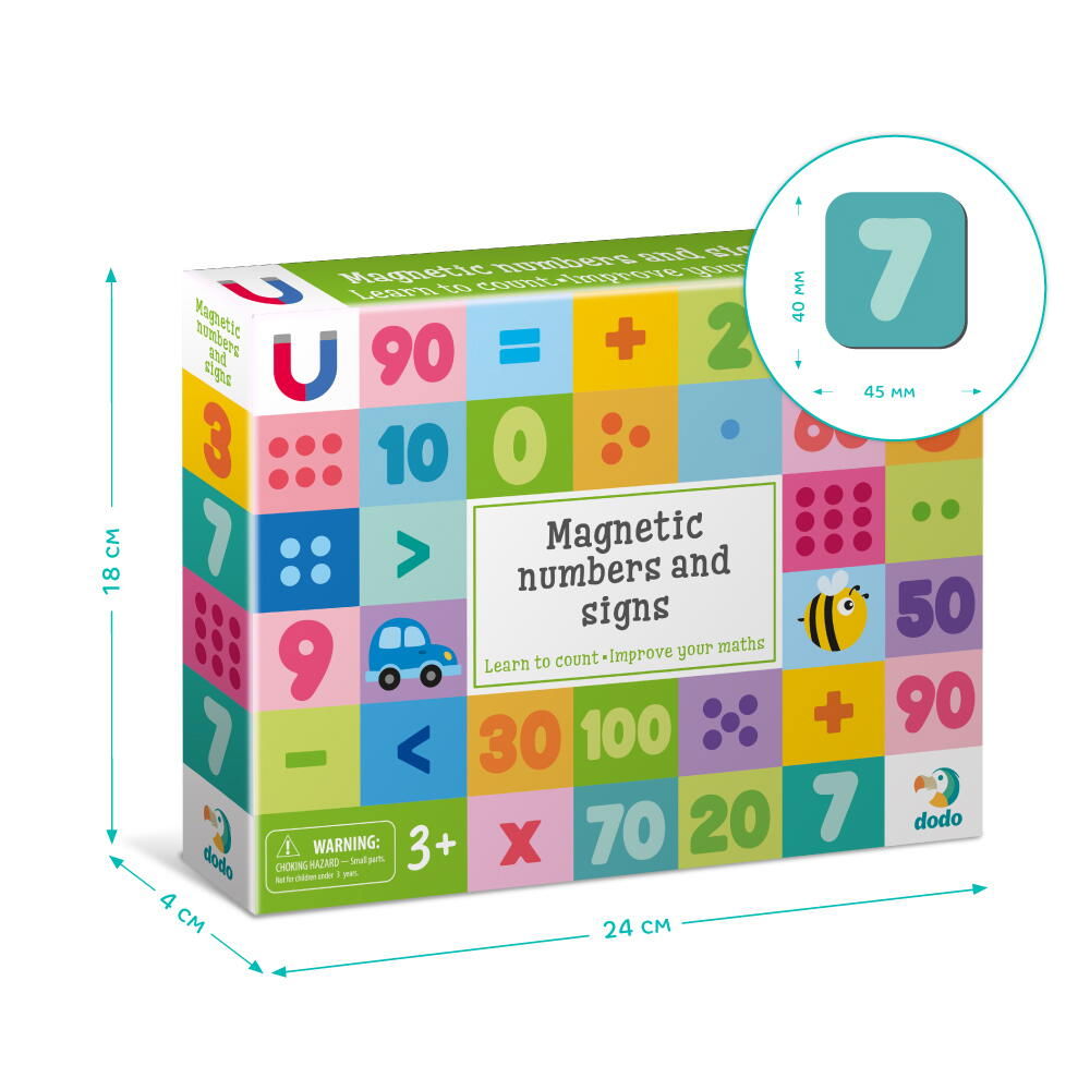 Set magnetic - Numere si simboluri matematice [4]