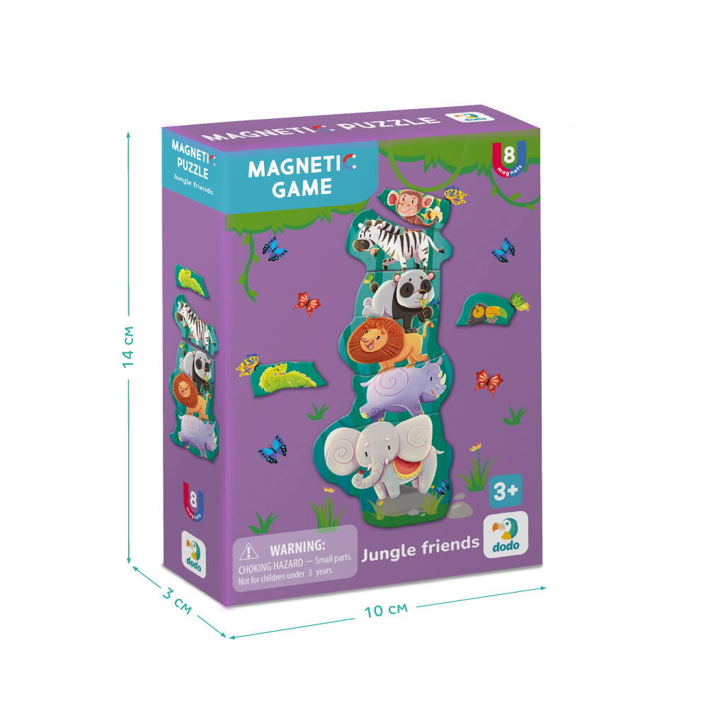 Set magnetic - Prietenii din jungla [4]