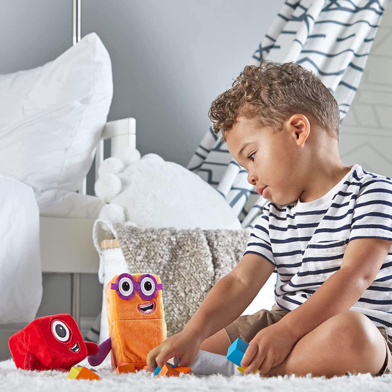 Set mascote din plus Numberblocks - Unu & Doi [4]