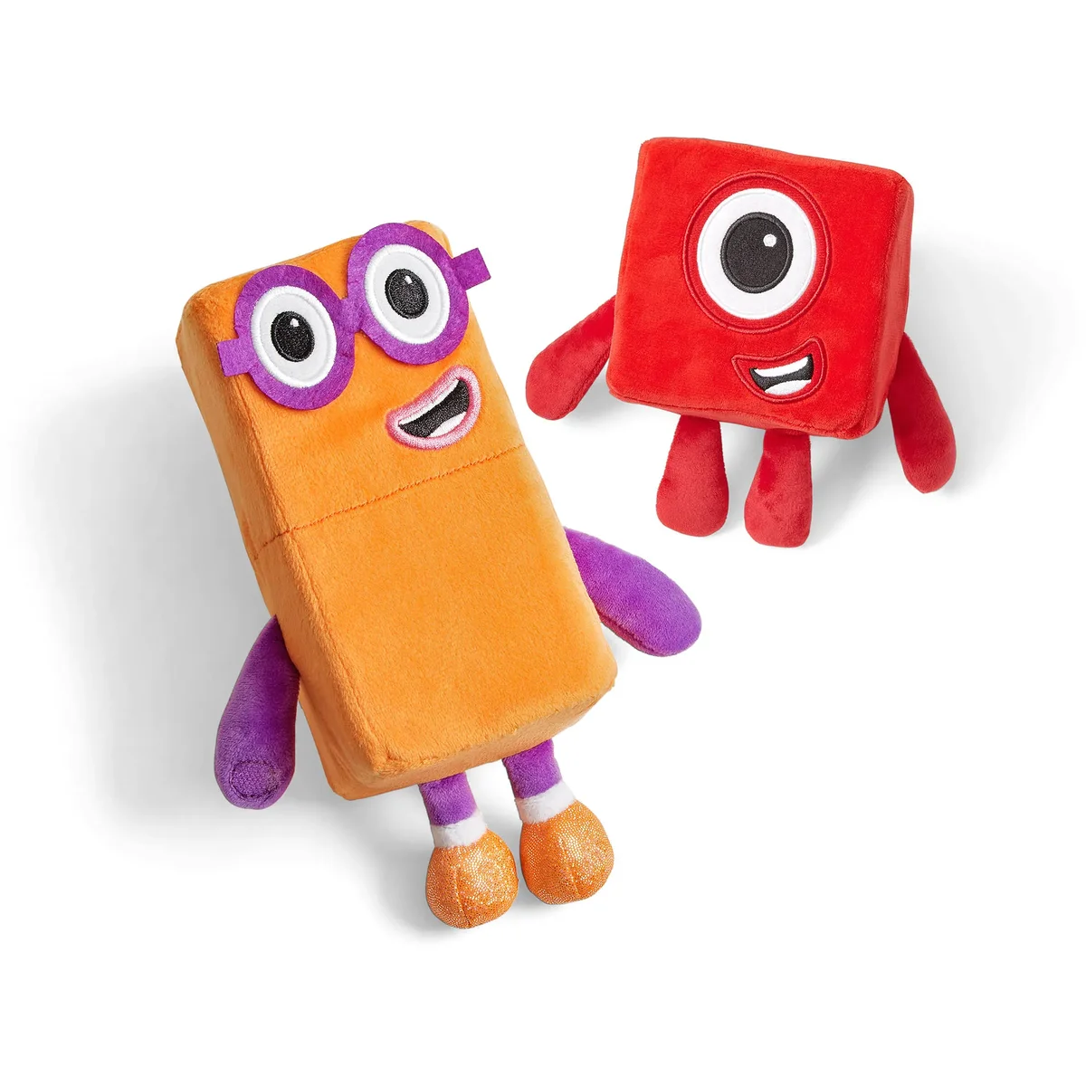 Set mascote din plus Numberblocks - Unu & Doi [7]
