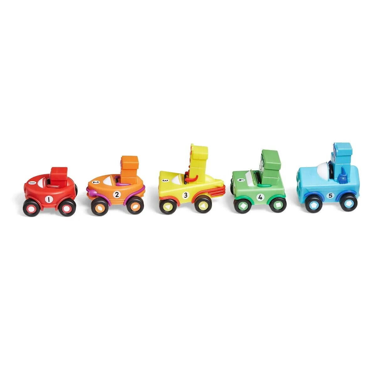 Set mini vehicule Numberblocks [7]