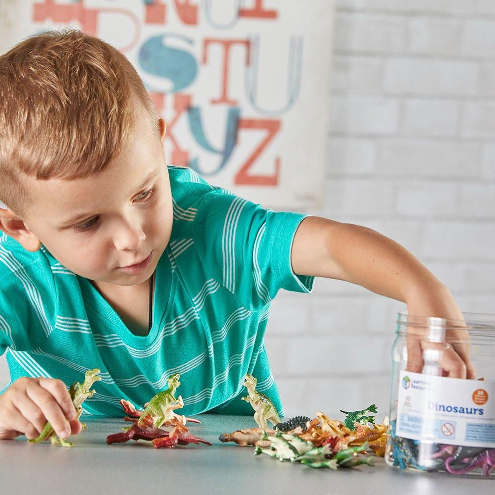 Set pentru sortat - Dinozauri jucausi (60 piese) [5]