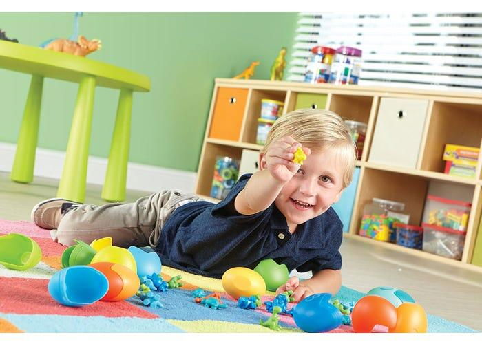 Set pentru sortat si numarat - Dinozauri colorati [4]