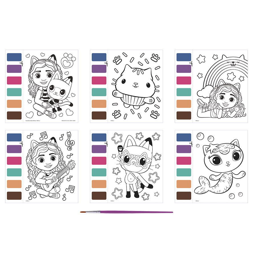 Set pictura cu apa - Gabby's Dollhouse [4]