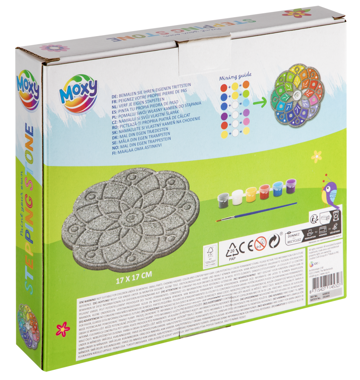 Set pictura pe piatra - Mandala [2]