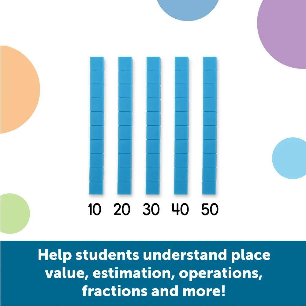 Set riglete baza 10 (50 bucati) [3]