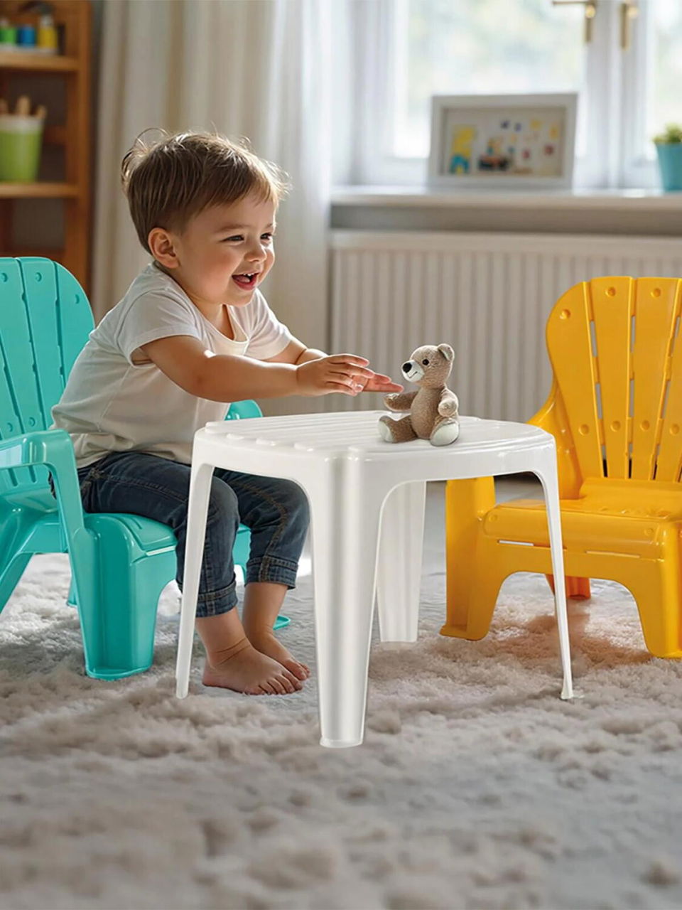 Setul meu de masa cu scaune - Pastel [2]