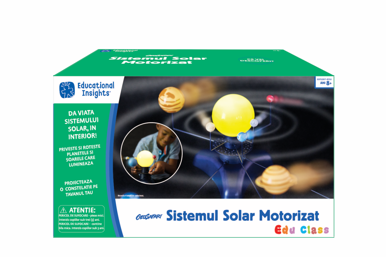 Sistem solar motorizat - Lb. Romana [1]