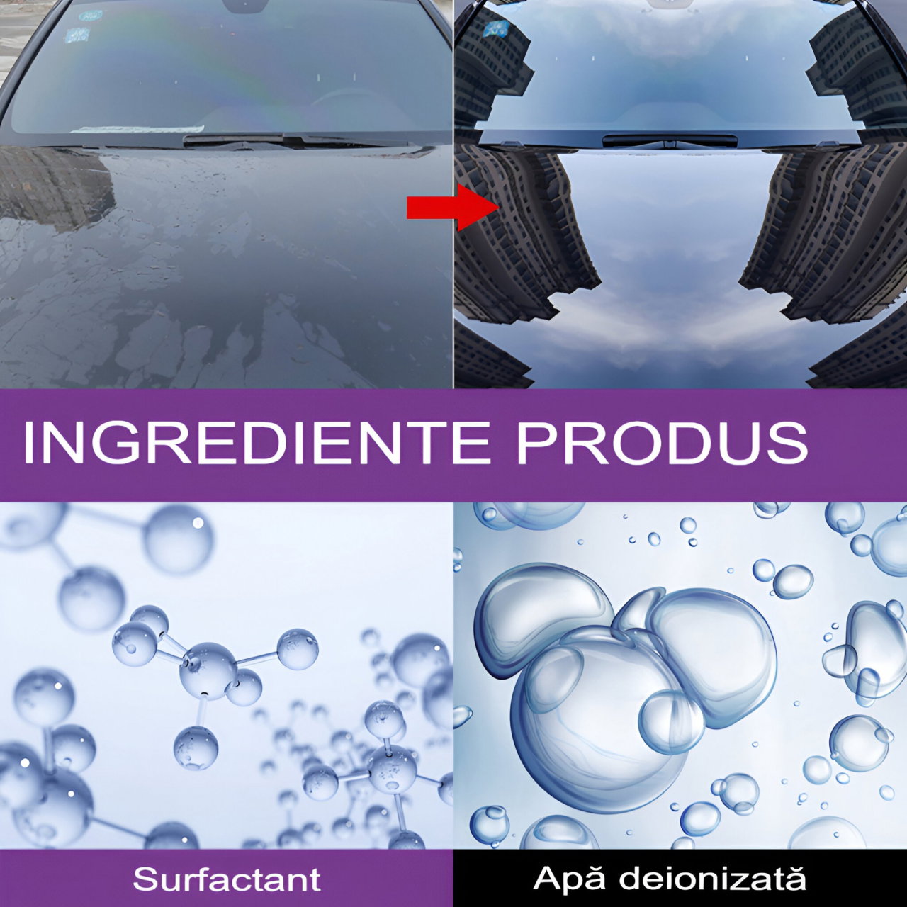 Spray Hidrofob Auto, Flippy, Curatare, Acoperire, Stralucire, Reparare Zgarieturi, Nanotehnologie, Spalare fara Apa, 100mL [8]