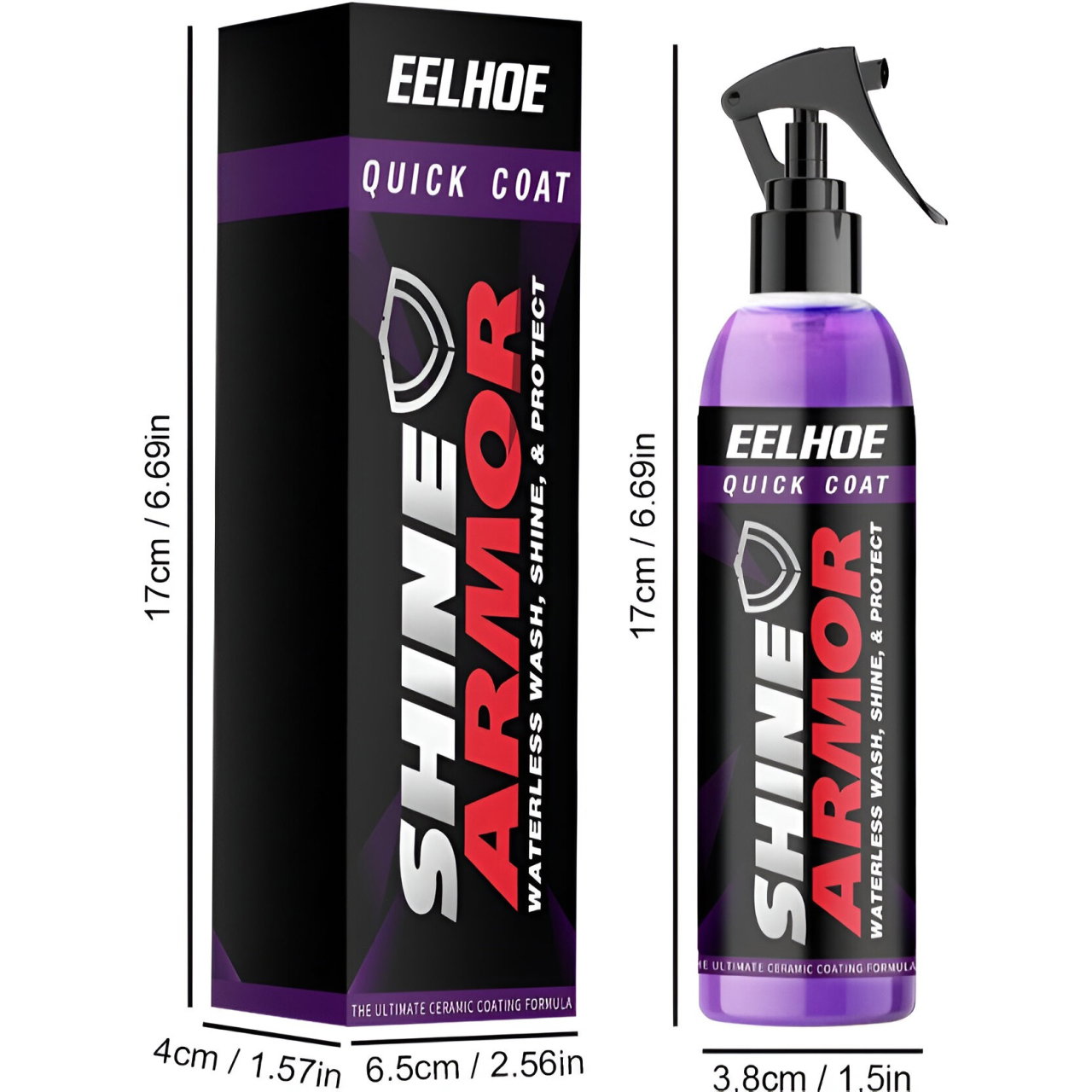 Spray Hidrofob Auto, Flippy, Curatare, Acoperire, Stralucire, Reparare Zgarieturi, Nanotehnologie, Spalare fara Apa, 100mL [4]