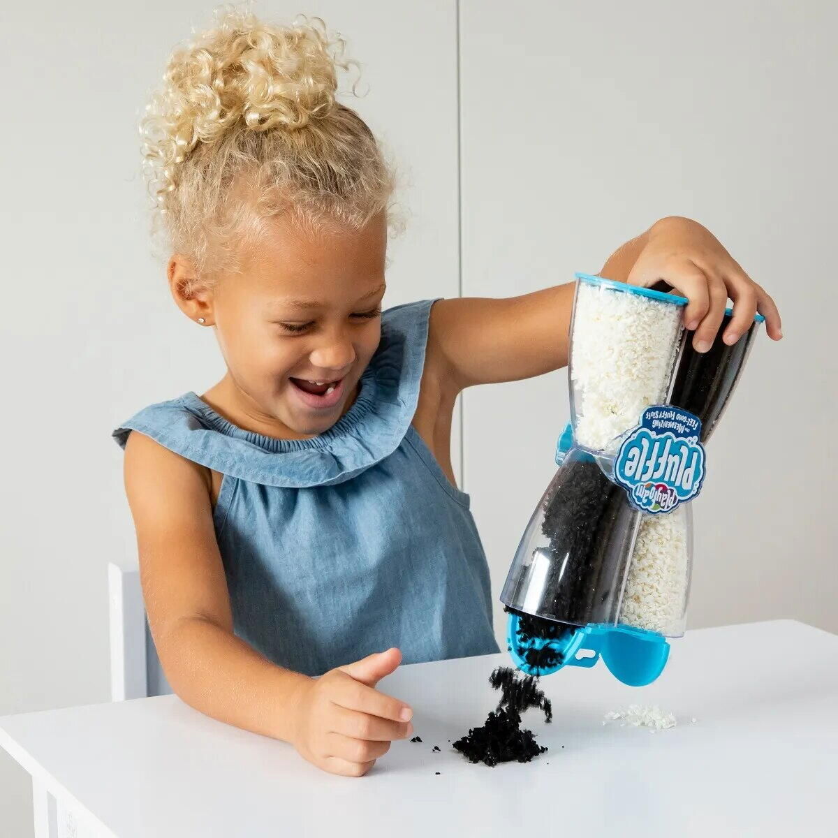 Spuma de modelat Playfoam Pluffle™ Twist - Alb si negru [2]