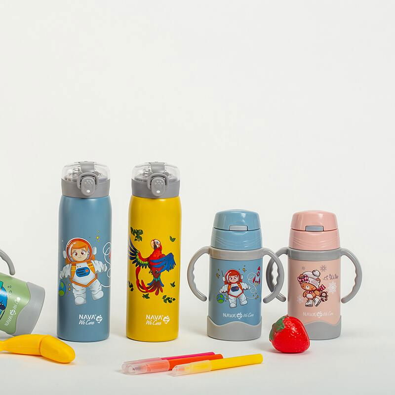 Sticla termoizolanta Nava We care 300 ml verde [7]