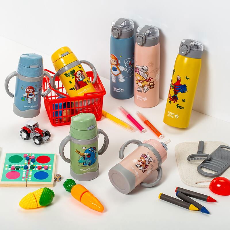 Sticla termoizolanta Nava We care 300ml galben [8]