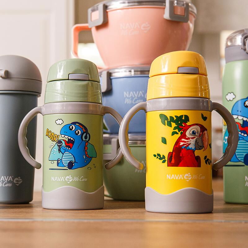 Sticla termoizolanta Nava We care 300ml galben [4]