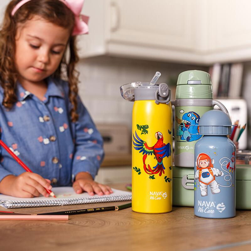 Sticla termoizolanta Nava We care 400ml galben [3]